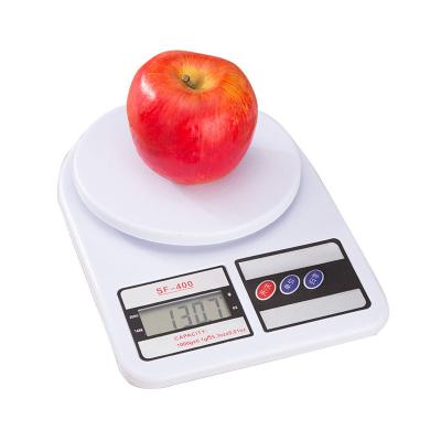 China LCD Plastic Electronic Plastic Screen Food Scale Food Scale Kitchen Measuring Tools for sale