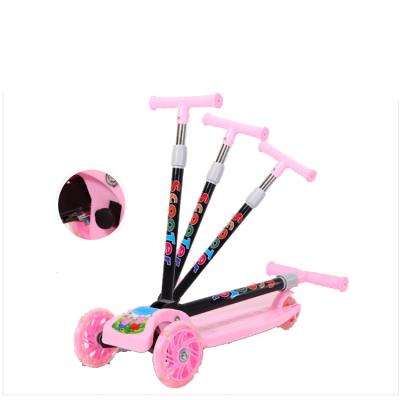 China Hot Selling 3 Wheel Children Kids Child Scooter Led Lightweight Scooters Outdoor Sports for sale