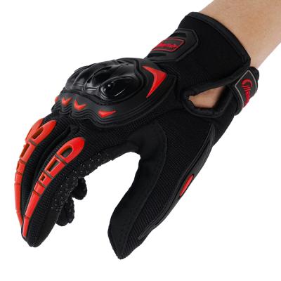 China Waterproof Breathable PVC Motorcycle Touch Screen Motorbike Protective Racing Racing Riding Gloves for sale