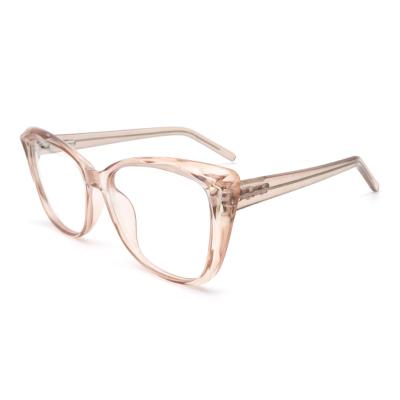 China Hot Selling PC Fashion Design Optical Glass Square Plastic Frame for sale