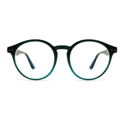 China Wholesale PC Round Frame Optical Glass Anti Blue Light Glasses for sale