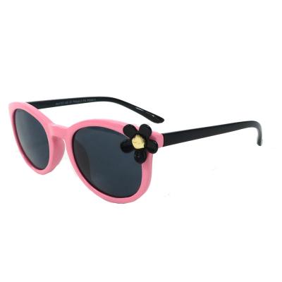 China Cheap In Stock Fashion Sunglasses Pink Round Girl Fashion PC Sunglasses for sale