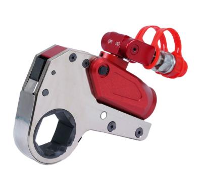 China Bolt Tightening Torque Wrench Aluminum Titanium Alloy Hydraulic Adjustable Torque Wrench Digital Torque Wrench 2500nm for sale