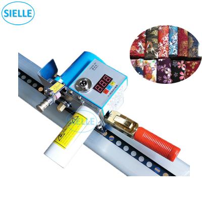 China Ultrasonic Cloth End Cutting Machine Round Knife Cloth Cutting Machine Price for sale