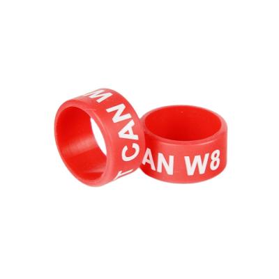 China For Cheap Red Silicone Ring High Quality Rubber Silicone Ring Custom Promotional Gifts for sale