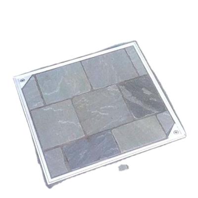 China 700*700mm Manhole Cover Easily Assembled Square Manhole Cover 24 Inch Manhole Covers for sale