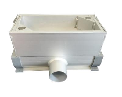 China Modern Kitchen Sink Drain Basket Elevate Trays With Drain Floor Drain Plastic Aluminum for sale