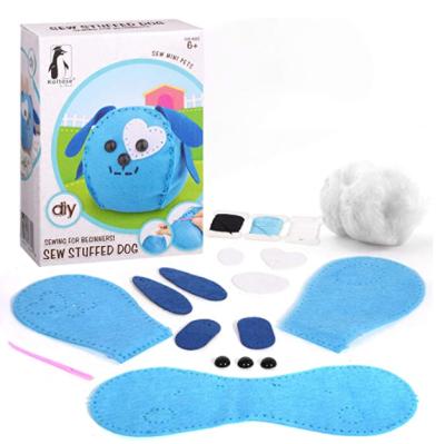 China Animal Sewing Craft Kit Dog Felt Sewing Craft Set DIY Educational Toy Educational Toys For Children for sale