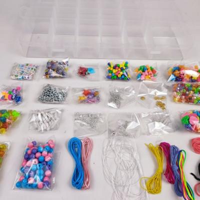 China DIY Kids DIY Education Accessories Handmade Jewelry Making Art and Craft Mini Glass Seed Beads Kit for sale