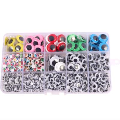 China Toy Plastic Eye Doll Accessories Color Activity Eyes DIY Handmade Accessories Boxed for sale