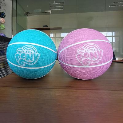 China 3 Proselect Small Size 3 Outdoor Concrete Flooring Custom Rubber Basketball for sale