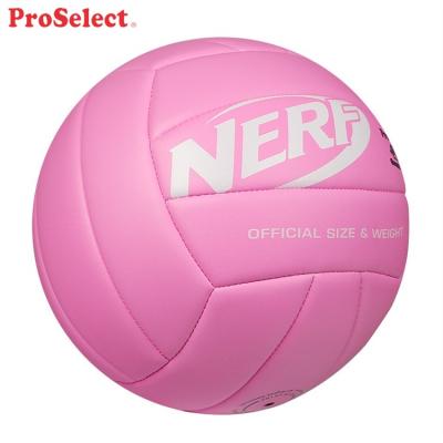 China Lightweight Durable Proselect PU Soft PU Leather Match Custom Volleyball for sale