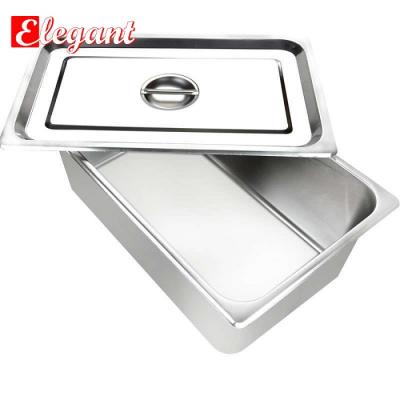 China High Quality Standard Food Container Stainless Steel Food Filters Gastronorm Food Container GN Pan for sale