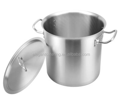 China Hotel / restaurant / residential stainless steel kitchen equipment cookware hotel canteen cooking pot for sale