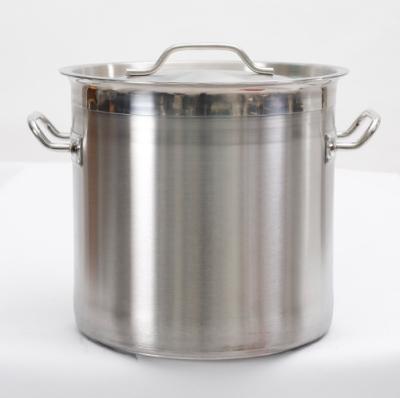 China Wholesale hotel / restaurant / residential Chinka factory stainless steel cookware induction cooking pot for sale