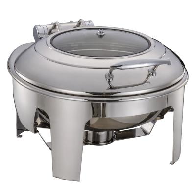 China Hotel Restaurant Banquets Hydraulic Supplying Electric Chafing Dish And Luxury Chafing Dish For Hotel for sale