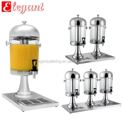 China Save Space Factory Price Stainless And Stylish Plastic Hotel Juice Dispenser With Tap for sale