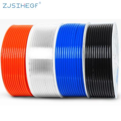 China PP CE 160 Meter Black Blue Red Pneumatic Transport OD6*ID4mm Air Hose Tube Air Hose For Air Compressor for sale