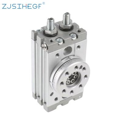 China MSQB type cylinders rotary table rack pinion type aluminum alloy hotels zjsihegf SMC pneumatic cylinder with air compressor for sale