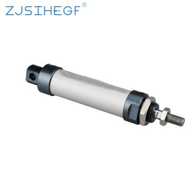 China Hotels Air Pneumatic MAL Compressed Series Mini Bore 25/50/75/100 Stroke 16/20/25/32/40MM Cylinders 200 Single Lever for sale