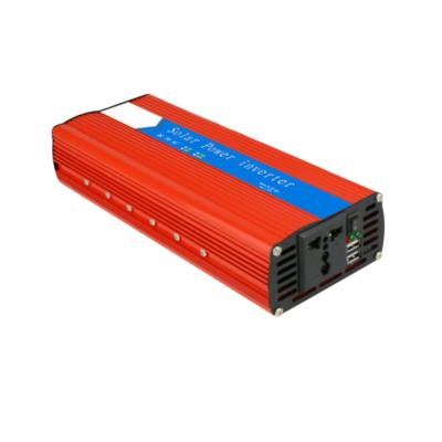 China USB 3000W Dual Watt DC 12V To AC 220V Solar Car Power Inverter Charger Converter Adapter Modified Sine Wave 180*95*55mm for sale