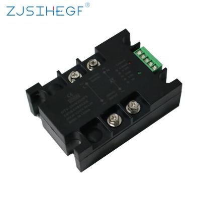 China Sealed SSR 220V 10A 25A 40A 60A 80A 100A 120A Stepped Up Single Phase AC Voltage Regulator Module Power Regulator Module 220/380VAC for sale