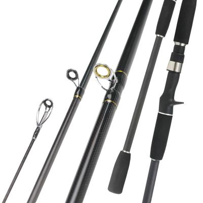 China Carbon XDL Low moq 3.0m Mh 2 Sections Freshwater Saltwater Fishing Tackle 24t Carbon Eva Hard rod pod carp fishing for sale