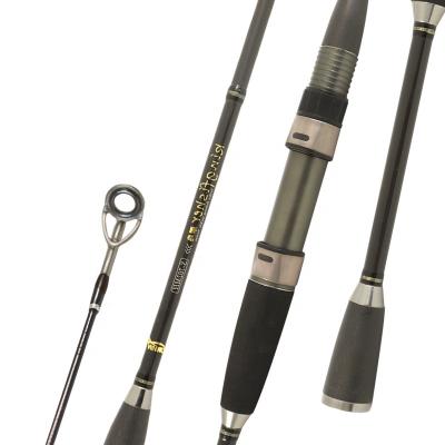 China Carbon XDL High quality 1.8m MH 2 sections sea bass lure high carbon spinning casting fishing rod racks for sale