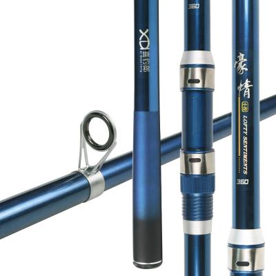 China Carbon XDL New arrival 3.0m 6 sections carp fishing rod carbon fiber seawater fishing pole fuji fishing rod for sale