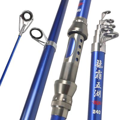 China Carbon XDL New mold ultra light carp 2.1m 5 sections carbon fiber big game fishing rod seawater fishing rod for sale