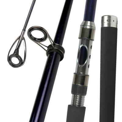 China Carbon XDL New Design 3.9m 6 sections telescopic portable travel Distance Throwing carbon rod fishing for sale