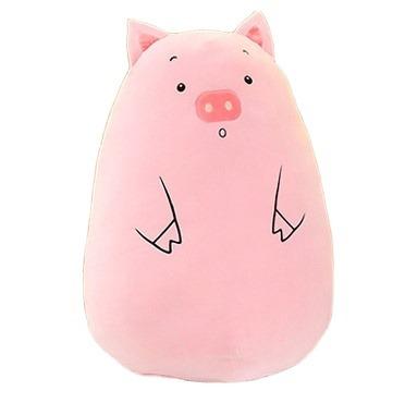 China Cute Pink Pig Stuffed Gopher Brown Gopher Stuffed Pillow Cartoon Stuffed Plush Doll Toy Kids Toy Gift for sale