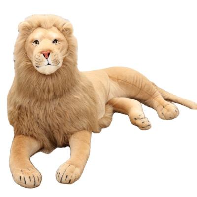 China Children play gift simulation lion stuffed toy cartoon stuffed toy children sleep pillow living room decoration for sale