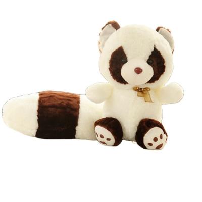 China Children Play Stuffed Raccoon Doll Kids Toy Doll Pillow New Style Long Tail Gift Toy Raccoon Doll for sale