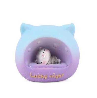 Chine Cute Christmas GIF of Creative Light Bedroom Night Decoration Cat Girl Heart Star Lights à vendre