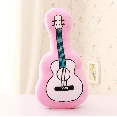 China New SLEEP style simulation musical instrument doll guitar pillow cushion guitar plush toy for sale