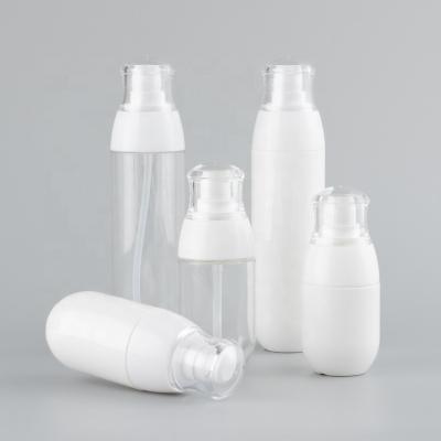 China ZH factory direct sale 30ml 50ml 100ml big stock PETG cosmetic spray hot-selling cosmetic packaging big lotion bottles airless pp bottle for sale