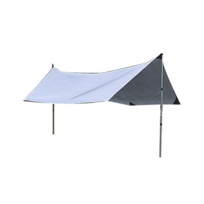 China Portable 210T Polyester UPF30+ Tarpaulin Camping Tent Outdoor Tent Anti-UV Canopy Tent for sale