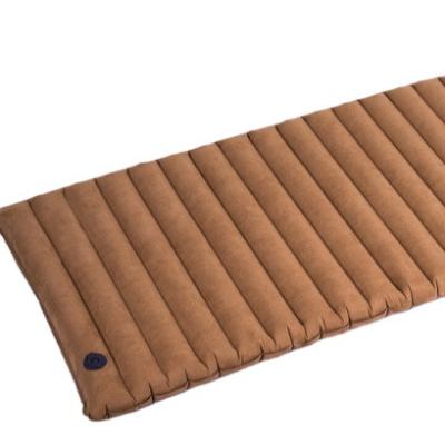 China Popular Outdoor Foldable Suede Fabric Sleep Pad - Ultralight Inflatable Sleep Mat, Ultimate for Camping, Backpacking, Hiking for sale