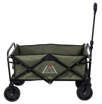 China New Heavy Duty Folding Outdoor Camping Trolley Outdoor Camping Cart Garden Beach Portable Cart for sale