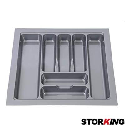 China Sustainable Buffet Drawer Plastic Cutlery Tray for sale