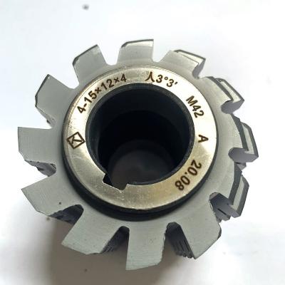 China High Quality M4.5 Rectangular Gear Hob Gear Spline Gear Sprocket Shank Gear Cutter M4.5 for sale