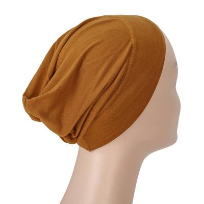 China Cotton CCY Hot Soft Muslim Modal Hijab Inner Undercaps Musulman Turban Baotou Underscarf Women Innercaps Islamic Hijab Inner Caps for sale