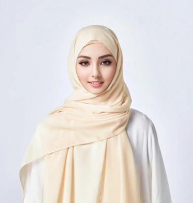 China Chiffon CCY Breathable Muslim Hajibs Turban Head Wraps Caps Headscarfves Solid Color Elegant Chiffon Scarf for Women for sale