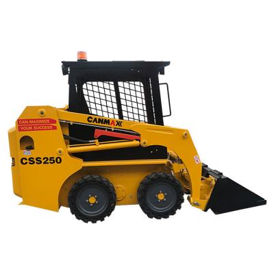 China Construction worksÂ   25hp diesel mini skid steer loader CSS250 lead-cat s70 with EPA tier4 for USA and Canada for sale