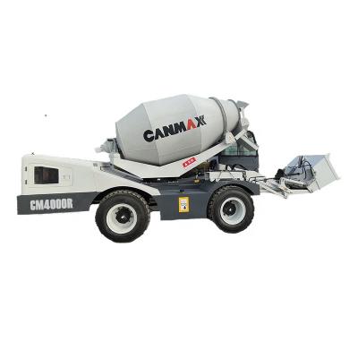 China Construction worksÂ   CM4000R 2.5m3 - 4m3 Small Self Loading Mobile Concrete Mixer Pumps Truck Sale for sale