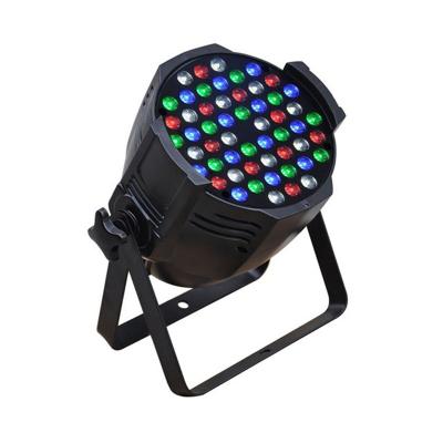 China Hotel 54 x 3W RGBW Led Par Light 64 DMX 512 Led Party Light For Stage DJ Life Show for sale