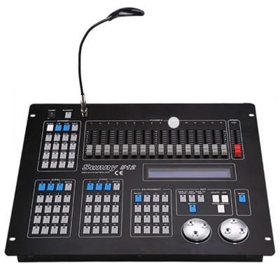 China DMX lighting solution new DMX 512 controller/console DMX 512 sunny Sunny 512 light console for sale