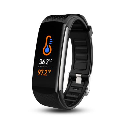 China 3G Smart Wristband C6T Sport Time BP Blood Oxygen Health Multi Modes IP67 Fitness Tracker Wristband for sale