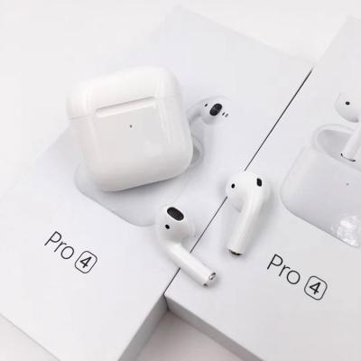 China 2021 Mini TWS Powerful Stereo Super Bass BT 5.0 Radio Blue Tooth Earphone Rename Earbuds Hearing Aids Air Pro4 Earphone for sale